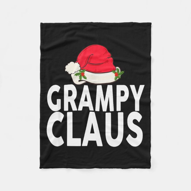 Manta Polar Grampy Claus Christmas Family Group Matching Pajam (Anverso)