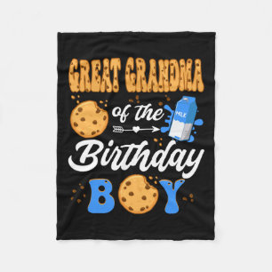 Manta Polar Gran Abuela Del Niño De Cumpleaños Cookies De Lech