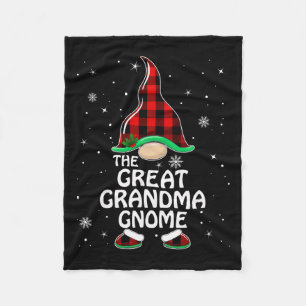 Manta Polar Gran Abuela Gnome Búfalo Familia Matanza