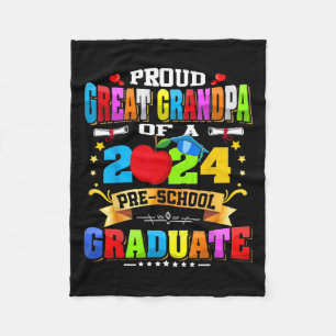Manta Polar Gran Abuelo De Una Familia Graduada Graduada Gradu