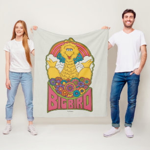 Manta Polar Gran Bird Psicodélico