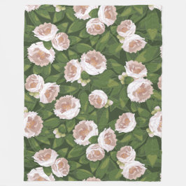 Manta Polar Gran Bloom Camellia Charm Grande
