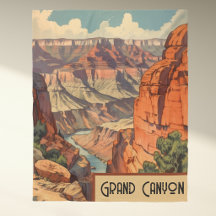 Gran Cañón Vintage Paisaje del Suroeste