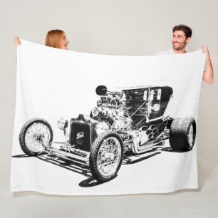 Manta Polar Gran Funda De Fleece Hot Rod