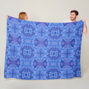 Manta Polar Gran Funda Fleece Nikko Blue Hydrangea