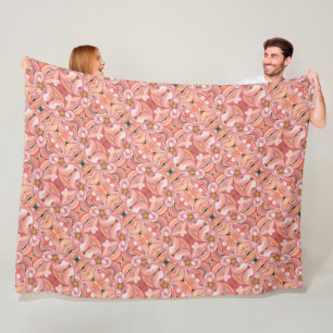 Manta Polar Gran Funda Fleece Peach Dahlia