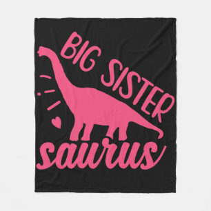 Manta Polar Gran Hermana Saurio en Rosa