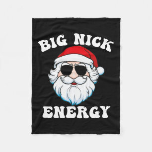Manta Polar Gran Nick Energy Santa Xmas Navidades divertidos