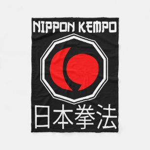 Manta Polar Gran Nippon Kempo Diseño Japón Shorinji Karate