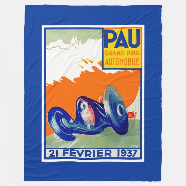 Manta Polar Gran Premio de Automóvil de Pau de 1937 (Anverso)