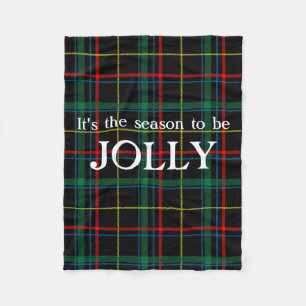 Manta Polar Gran Tartán Tees Tees Navidades De Temporada