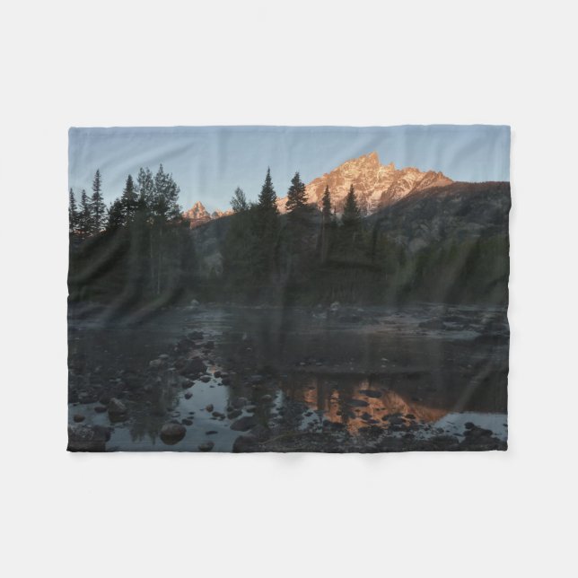 Manta Polar Grand Teton Sunrise en Cottonwood Creek (Frente (Horizontal))