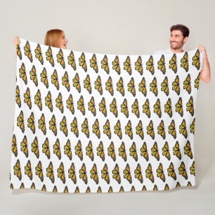 Manta Polar Grandes Monarcas De Fleece.