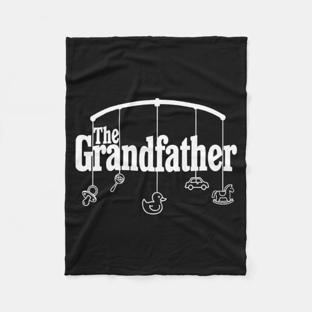 Manta Polar Grandfather Funny Quote Design For Grandpas  (Anverso)