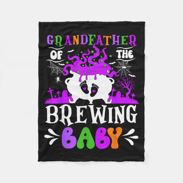 Manta Polar Grandfather Of The Brewing Baby Grandpa To Be Hall (Anverso)