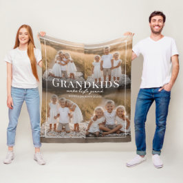 Manta Polar Grandkids Make Life Grand Grandparent Gift Photo
