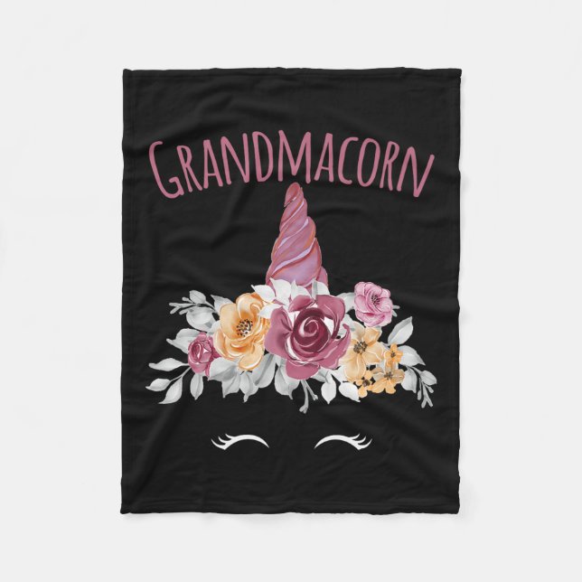 Manta Polar Grandmacorn Unicorn Grandma Premium  (Anverso)