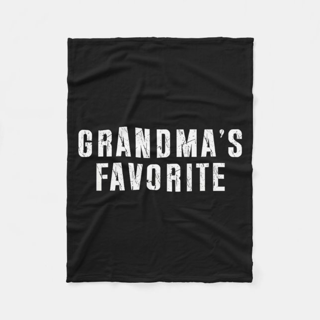 Manta Polar Grandma's Favorite Grandparent Granhild Funny Fami (Anverso)