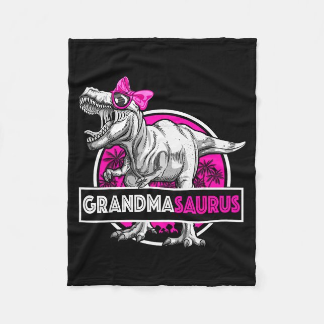 Manta Polar Grandmasaurus T-rex Matching Funny Grandma Saurus  (Anverso)