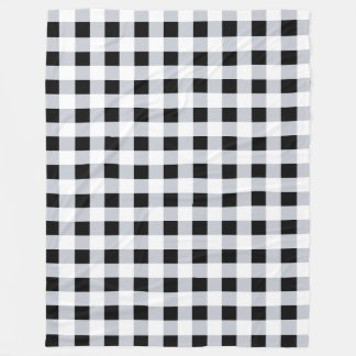 Manta Polar Granja de control de manchas de búfalo en blanco y