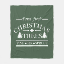 Granja fresca Árboles de navidad