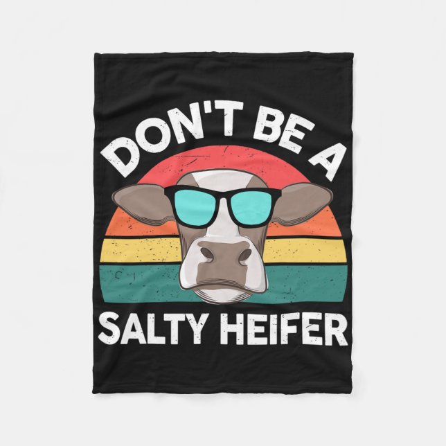 Manta Polar Granja- No sean mujeres salobres hombres niños peq (Anverso)