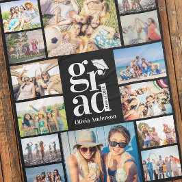 Manta Polar Grar Recuerdos de Collage de fotos múltiple