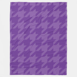 Manta Polar Grasa morada y de lavanda