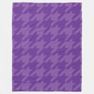 Manta Polar Grasa morada y de lavanda