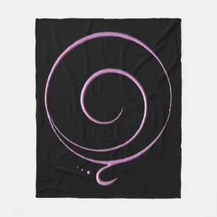 Manta Polar Gratitud Rosa 