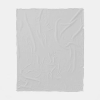 Manta Polar Gray Fleece Blanket