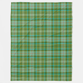 MANTA POLAR GREEN IRISH PLAID PATTERN