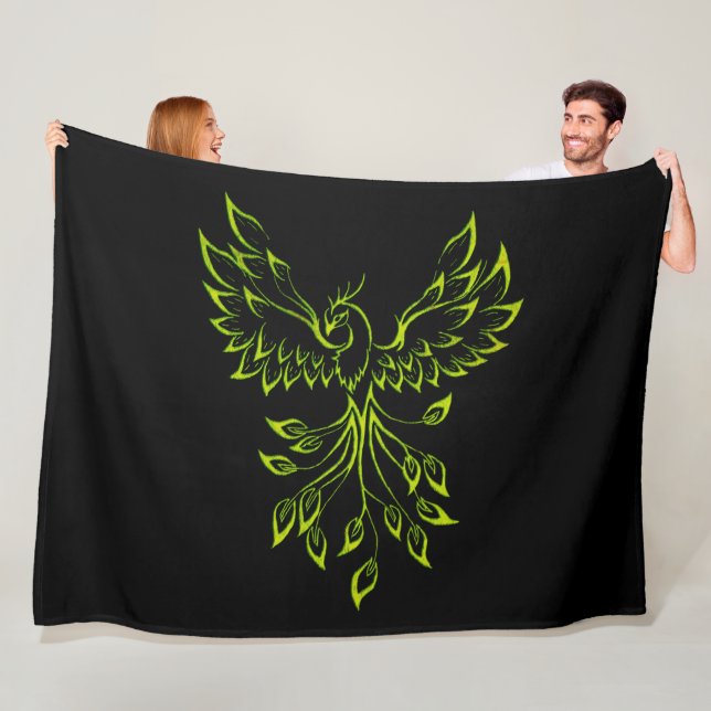Manta Polar Green Phoenix Rises Black (In situ)