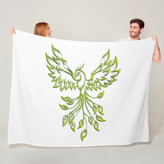 Manta Polar Green Phoenix Rises White (In situ)