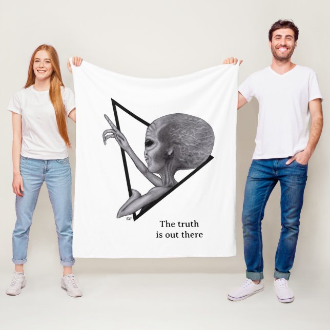 Manta Polar Grey Alien, la verdad está ahí fuera (In situ)