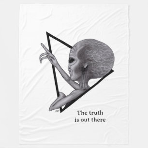 Manta Polar Grey Alien, la verdad está ahí fuera