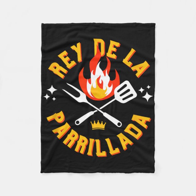 Manta Polar Grill Bbq Rbeque Español (Anverso)