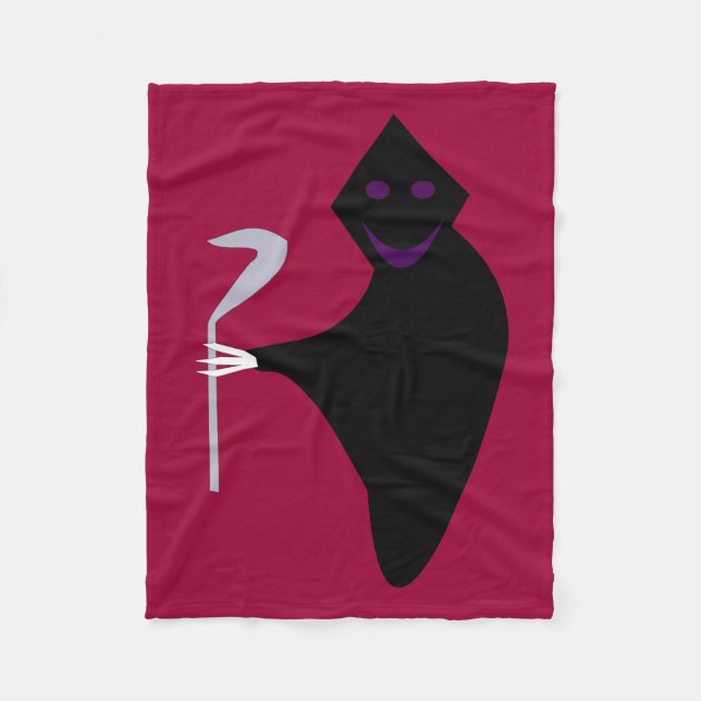 Manta Polar Grim Reaper Fleece Blanket (Anverso)