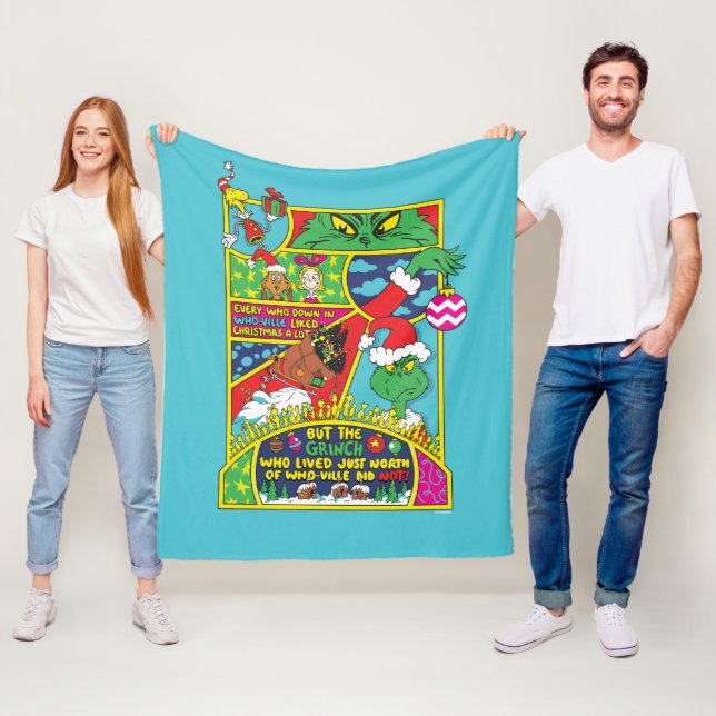 Manta Polar Grinch | Gráfico de historietas (In situ)