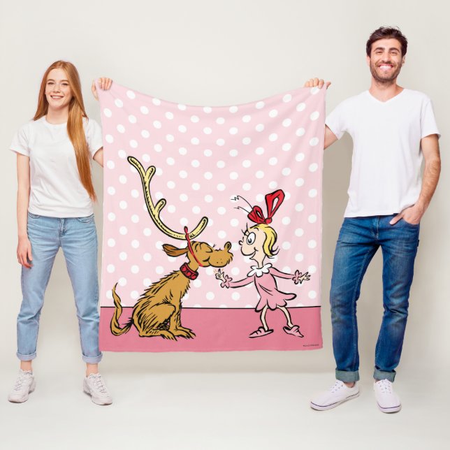 Manta Polar Grinch | Max y Cindy Lou Who (In situ)
