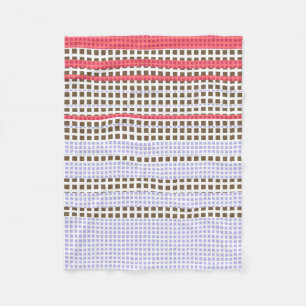 Manta Polar Gris, rosa, marrón, rubio