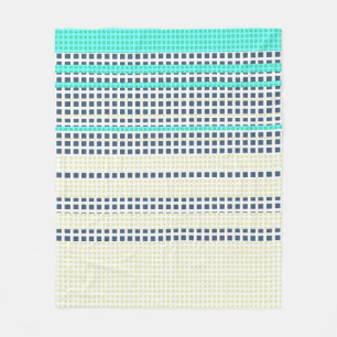 Manta Polar Gris turquesa