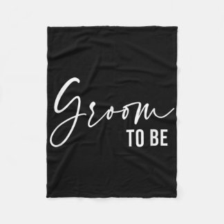 Manta Polar Groom To Be, Boda Bridal Bachelorette