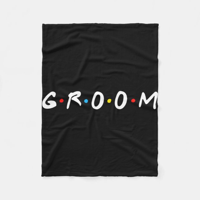 Manta Polar Groom To Be Men Wedding Day Bachelor Party (Anverso)