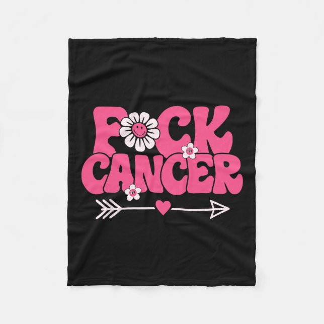 Manta Polar Groovy Fck Cancer (Anverso)