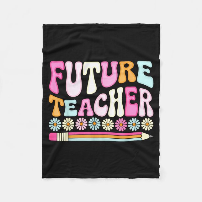 Manta Polar Groovy Future Teacher Student Graduation Teacher I (Anverso)