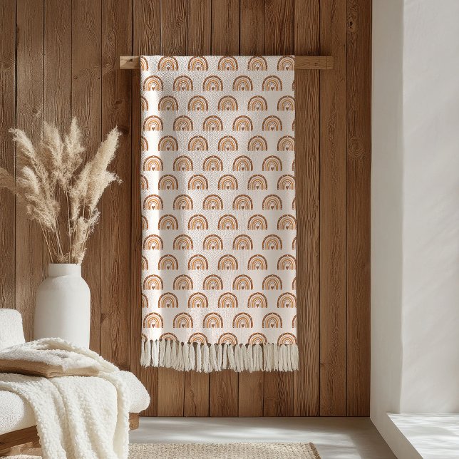Manta Polar Groovy Garden Blanket Terracotta Copper Style (Groovy Garden Blanket Terracotta Copper Style)