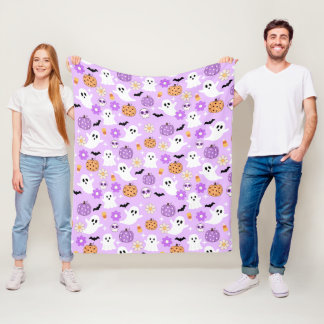 Manta Polar Groovy Halloween Retro Spooky Design