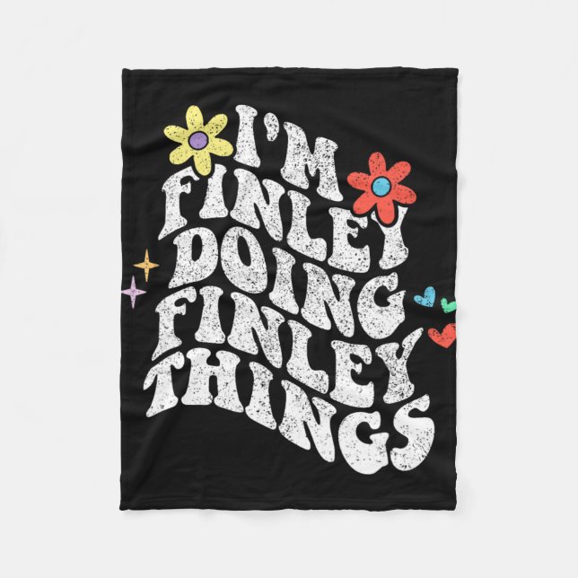 Manta Polar Groovy Im Finley Haciendo Finley Things Funny Moth (Anverso)