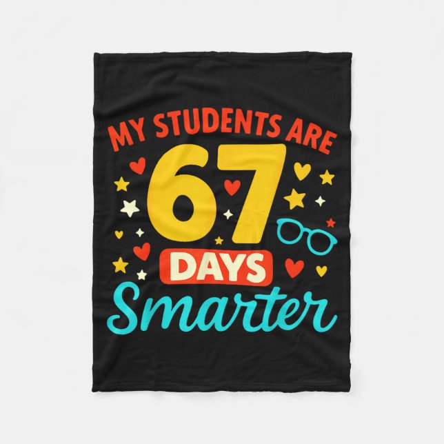 Manta Polar Groovy My Students Are 67 Days Smarter 67 Meme For (Anverso)